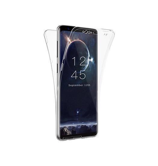 Samsung Galaxy S9+ (Plus) - Full Cover 360° Silikone - Gennemsigtig - Full 360°