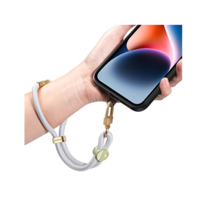 DUX DUCIS&trade; Kort Nylon Snor / Strop til Mobil & iPhone - Grå - DUX DUCIS