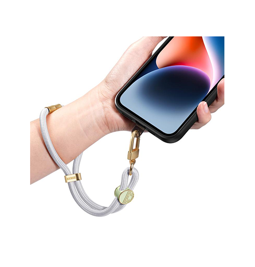 DUX DUCIS™ Kort Nylon Snor / Strop til Mobil & iPhone - Grå - DUX DUCIS