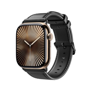 Apple Watch (38/40/SE/41/42mm) - DUX DUCIS&trade; Business Ægte læderrem - Sort - DUX DUCIS