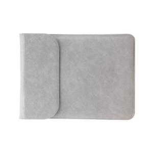 MacBook Pro/Air 13" - L'Empiri&trade; Smooth Læder Sleeve - Grå - L'Empiri&trade;