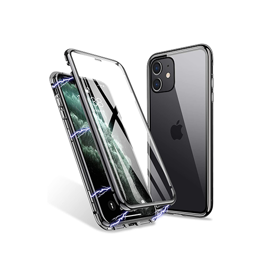 iPhone 11 - MagGuard™ 360 Magnetisk Cover M. Hærdet glas - CaseMe