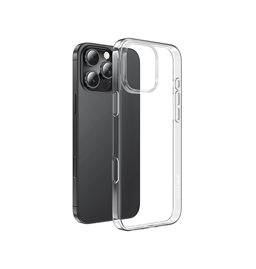 iPhone 16 Pro Max - Borofone™ Silikone Cover - Gennemsigtig - Borofone™