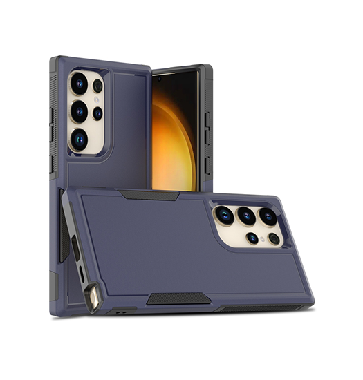 Samsung Galaxy S24 Ultra - REALIKE™ Pro Stødsikkert Håndværker Cover - Navy/Blå - Realike