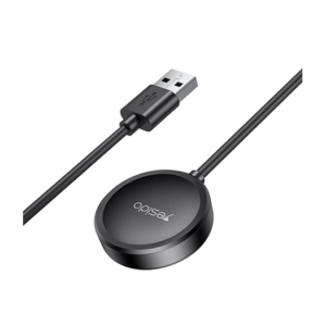 Samsung Galaxy Watch | USB-A Magnetisk Trådløs Oplader - Sort - 1M - YESIDO