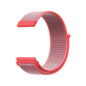 Garmin Vivoactive 4 - L'Empiri&trade; Nylon Velcro Rem - Rød - L'Empiri&trade;