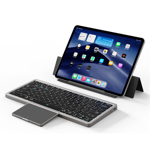 iPad Mini 1/2/3 - DUX DUCIS™ V1 - Bluetooth Tablet Tastatur - Sort - DUX DUCIS