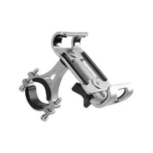 Aluminium Mobilholder til Cykel / Motorcykel - Titan Grå - DeluxeCovers