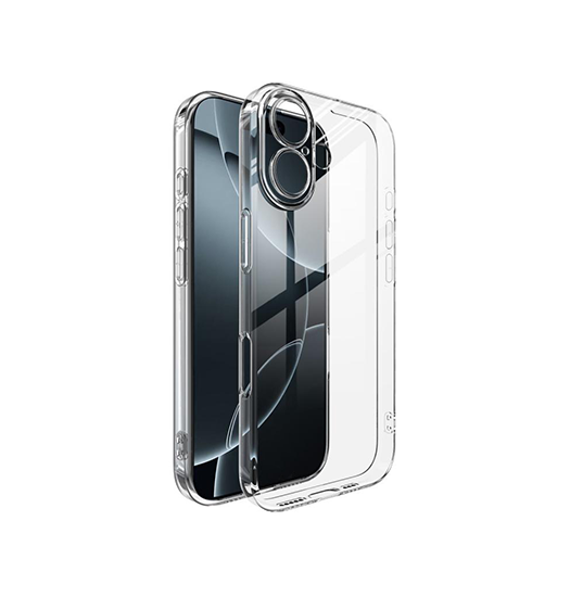 iPhone 17 - DeLX™ Ultra Silikone Cover - Gennemsigtig - DeLX™