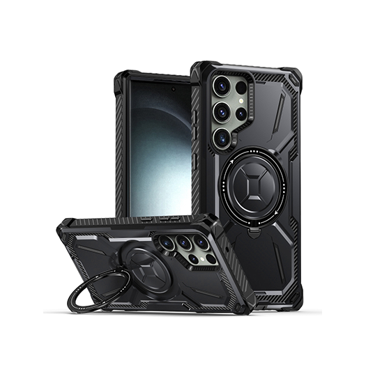 Samsung Galaxy S24 Ultra - NX Pro™ Armor Cover V2 m. MagSafe - Sort - NX PRO