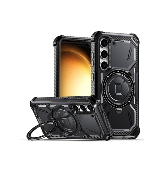 Samsung Galaxy S24 - NX Pro™ Armor Cover V2 m. MagSafe - Sort - NX PRO