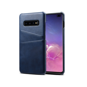 Samsung Galaxy S10+ (Plus) - NX Design Læder Bagcover - Blå - NX Design