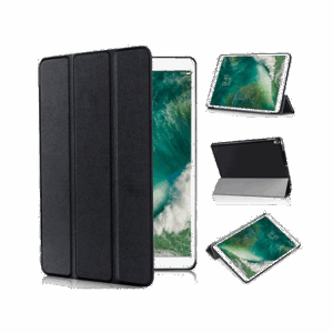 iPad Pro - 9.7" - NX Design&trade; Smart Trifold PU Læder Cover - Sort - NX Design