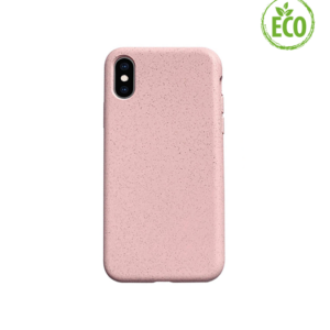 iPhone X/Xs - EcoCase&trade; 100% Plantebaseret Cover - Rose - EcoCase