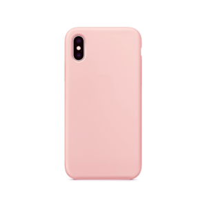 iPhone X/Xs - Deluxe&trade; Soft Touch Silikone Cover - Lyserød - DELUXE