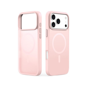 iPhone 17 Pro Max - DUX DUCIS&trade; MagSafe Silikone Cover - Lyserød - DUX DUCIS