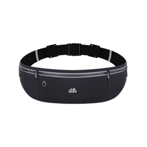 OUDU&trade; Sports Løbebælte / Mavebælte- Waterproof - Universal - Sort - 4Run