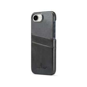 iPhone 16e - NX Design&trade; Læder Cover M. Kortholder - Sort - NX Design