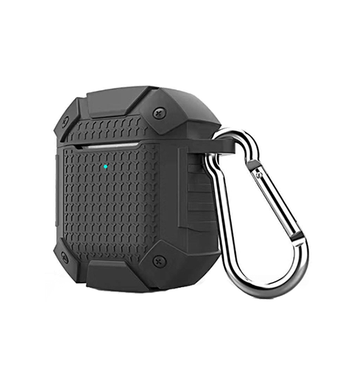 AirPods (1/2) | Håndværker Stødsikkert Beskyttelses Cover - Sort - Deluxecovers