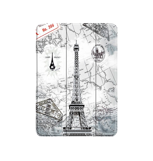 iPad Pro 11" (2024) - DeLX™ Trifold ArtCover M. Stander - Noir - DeLX™