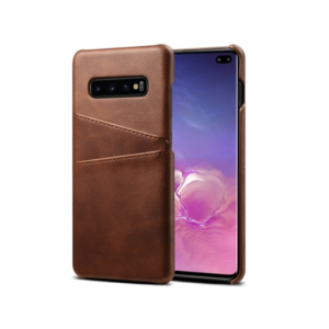 Samsung Galaxy S10+ (Plus) - NX Design Læder Bagcover - Brun - NX Design