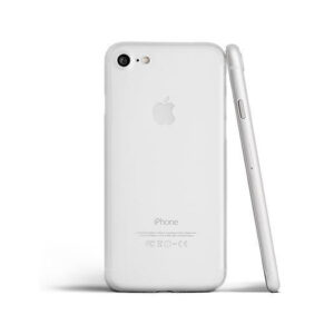 iPhone 7/8/SE(2020/2022) - Ultratynd Matte Series Cover V.2.0 - Hvid/Klar - Ultratynd