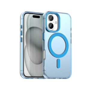 iPhone 17 - DeLX&trade; Frosted Cover m. MagSafe - Blå - DeLX&trade;