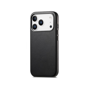 iPhone 17 Pro - DeLX® Læder Cover - MagSafe Kompatibel - Sort - DeLX&trade;