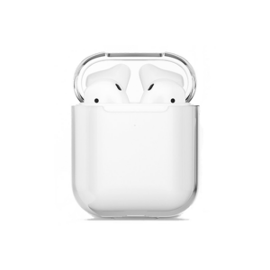 AirPods (1/2) | DeLX Silikone Cover - Gennemsigtig - DeLX&trade;