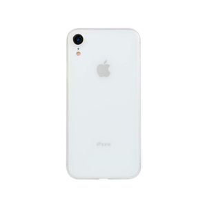 iPhone XR - Ultratynd Matte Series Cover V.2.0 - Hvid/Klar - Ultratynd