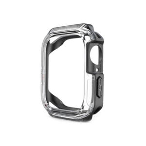 Apple Watch (40/41/44/45mm) - LUX&trade; 2.0 Full Cover - Sort/Klar - DeluxeCovers