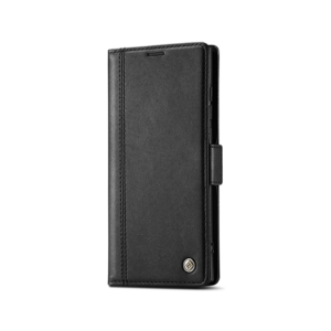 Samsung Galaxy S24 Ultra - LC.IMEEKE&trade; Læder Cover M. Kortholder - Sort - LC.IMEEKE