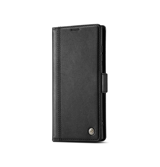 Samsung Galaxy S24 Ultra - LC.IMEEKE™ Læder Cover M. Kortholder - Sort - LC.IMEEKE