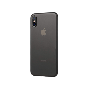 iPhone X/Xs - Valkyrie Ultra-Tynd Cover - Sort/Gennemsigtig - Valkyrie
