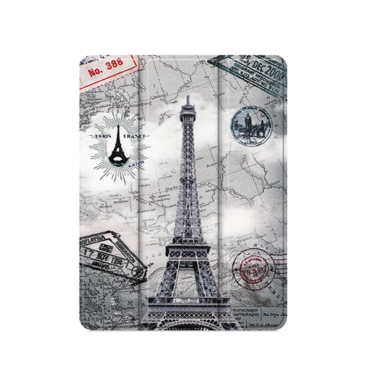 iPad Air 13" (2024/2025) - DeLX™ Trifold ArtCover M. Stander - Noir - DeLX™
