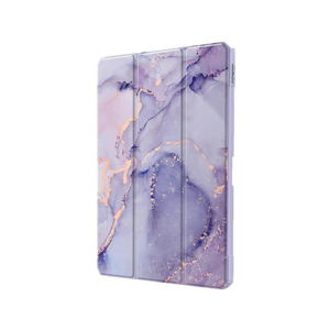 iPad Mini 6/7 (2021/2024) - DeLX&trade; Marble Cover - Amethyst Glow - DeLX&trade;