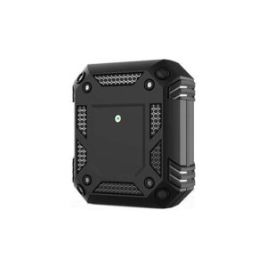 AirPods (1/2) | HARDCASE&trade; Stødsikkert Cover - Sort - Deluxecovers