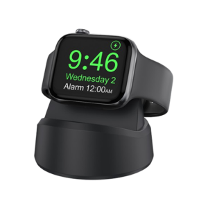 Apple Watch - MagCold® Trådløs Oplader Stander - Sort - Night Stand