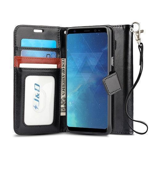 Samsung Galaxy S8 - Vintage 2-i-1 Læder Etui M. Aftageligt Cover - Sort/Grå - Vintage