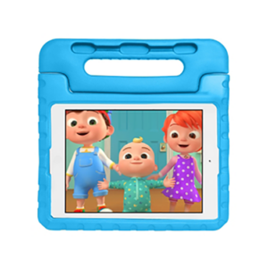 iPad Mini 4/5 - EVA Børnevenligt Stødsikkert Cover M. Stander - Blå - EVA