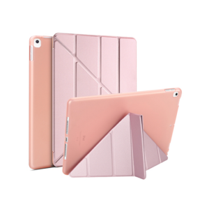 iPad 10.2" 7/8/9 (2019/2020/2021) Orgami Trifold Læder Cover M. Stander - Rose - Orgami