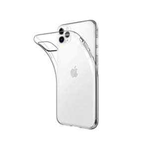 iPhone 11 Pro Max - DeLX&trade; Ultra Silikone Cover - Gennemsigtig - DeLX&trade;
