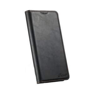 iPhone 16 Pro - Suteni® Oil Wax Lædercover - Sort - Suteni