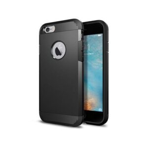 iPhone 6/6s - REALIKE Hybrid Armor Håndværker Cover - Sort - Realike