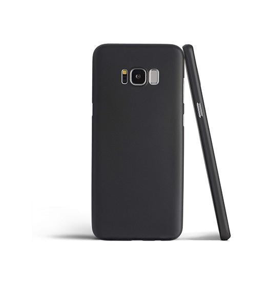 Samsung Galaxy S8+ (Plus) - Ultratynd Matte Series Cover V.2.0 - Sort/Gennemsigtig - Ultratynd