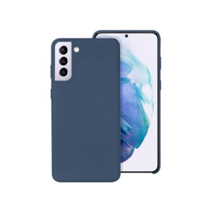 Samsung Galaxy S21+(Plus) - Deluxe&trade; Soft Touch Silikone Cover - Navy - DeluxeCovers