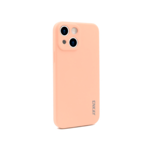 iPhone 13 Mini - ENKAY&trade; Smooth Silikone Cover - Rose - ENKAY