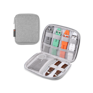 Apple Watch - Nylon Taske Portfolio Til Remme (Small) - Grå - HAWEEL&trade;