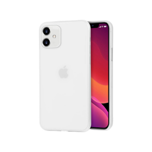 iPhone 11 - Ultratynd Matte Series Cover V.2.0 - Hvid/Klar - Ultratynd