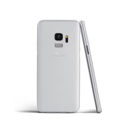 Samsung Galaxy S9 - Ultratynd Matte Series Cover V.2.0 - Hvid/Klar - Ultratynd